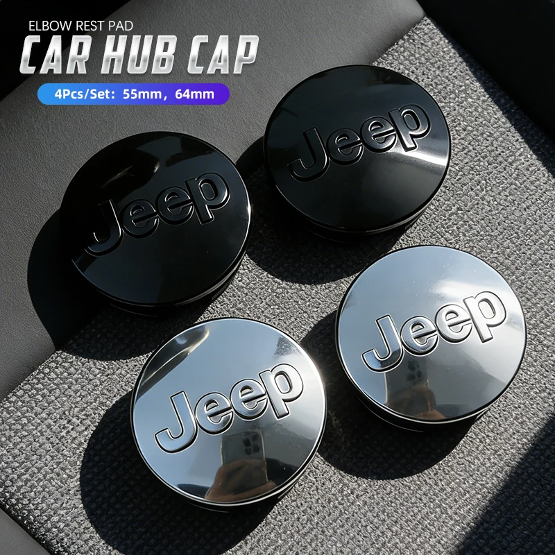 

JEEP Original Car Wheel Hub Center Cover Hat For Jeep Renegade Compass Grand Cherokee Wrangler jk Gladiator Patriot Liberty