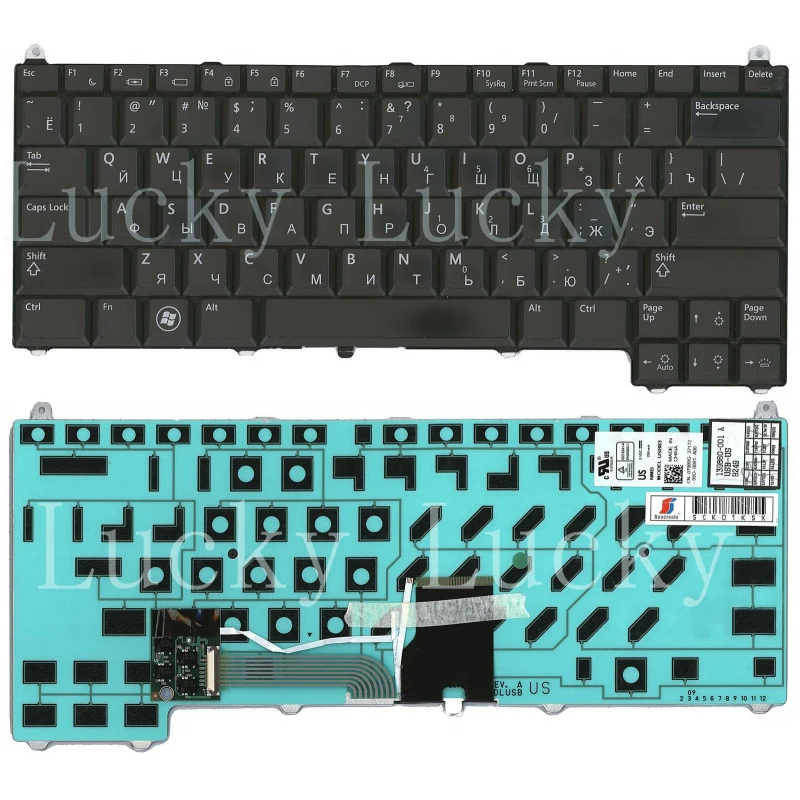 

Клавиатура для ноутбука DELL Latitude E4200 с подсветкой, модель T989G