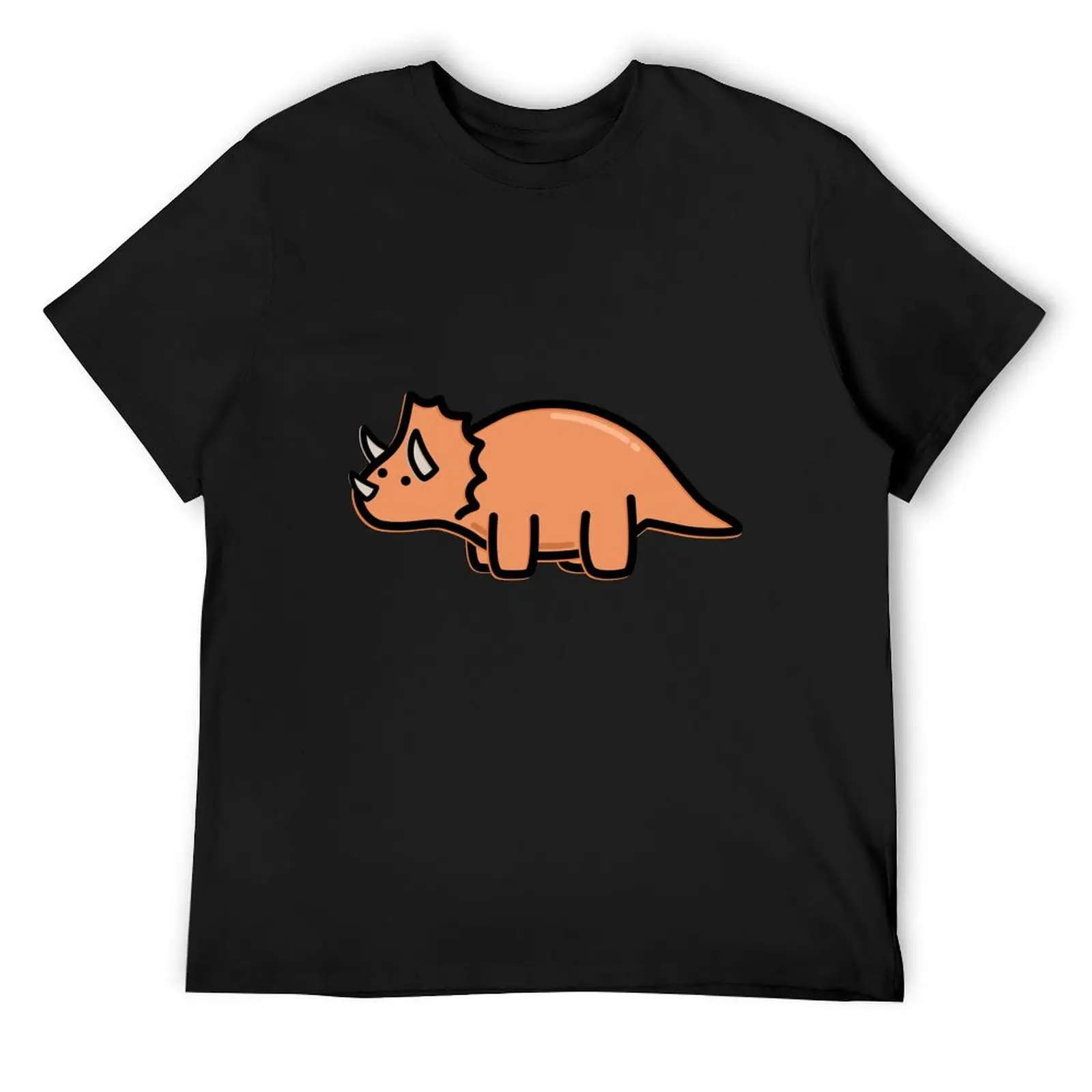 

Cute Dino T-Shirt kawaii clothes oversized for a boy plus size men clothing