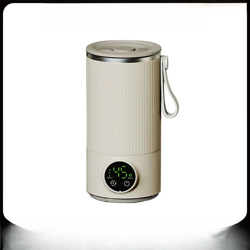 Automatic Magnetic Stirring Mug, Wireless Self-Stirring Cup with Heating & USB Charging for Coffee, Protein Shakes