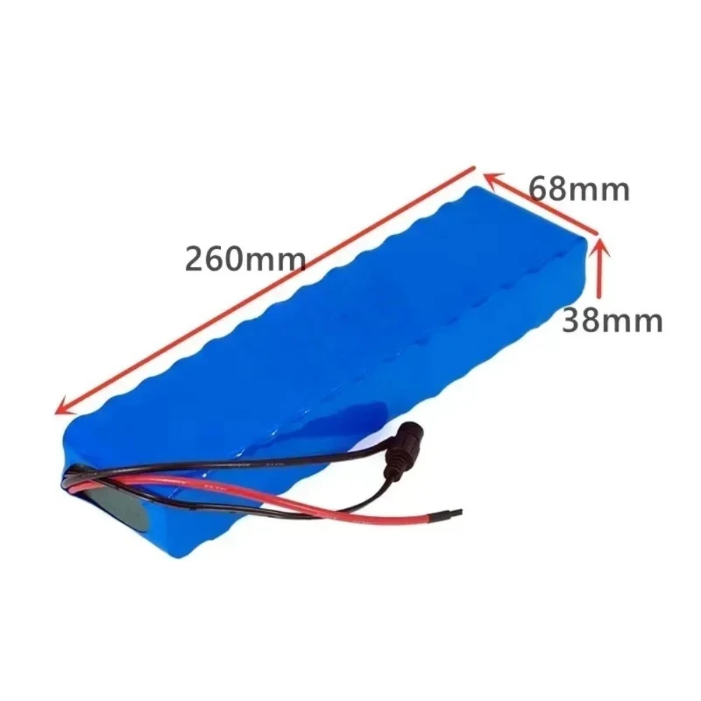 24V 10Ah 7S4P 18650 Lithium-ion Battery Pack 25.2V Built-in BMS Rechargeable Suitable for Bicycle/Scooter Batteries.