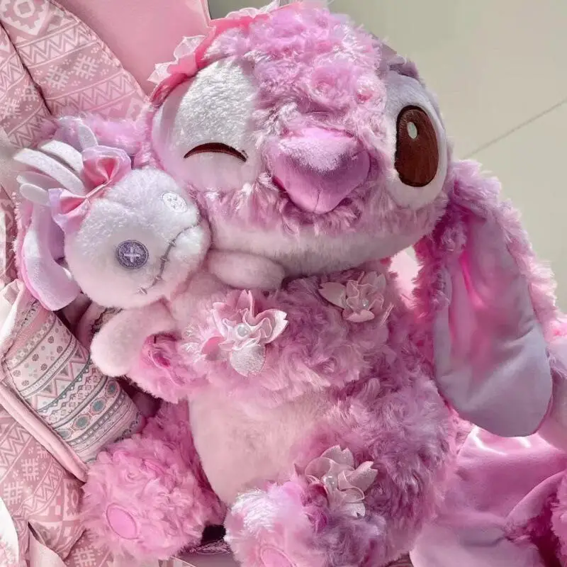 Sanrio ponto boneca de pelúcia kawaii flor de cerejeira série travesseiro de pelúcia decoração para casa sofá travesseiro crianças presente aniversário