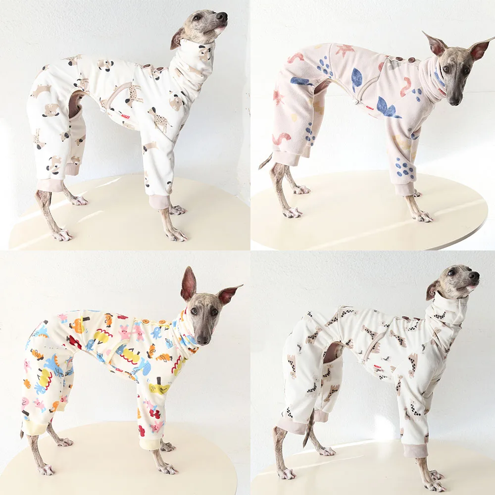 

Очаровательные комбинезоны для итальянских грейхаундов: мягкие, стильные, теплые зимние комбинезоны на 4 лапы для собак, цельные пижамы для питомцев