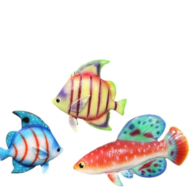 

Luminous Simulation Deep-sea Fish Model Fiberglass Sculpture Fish Pendant Self-service Restaurant Decoration Fish Ornament