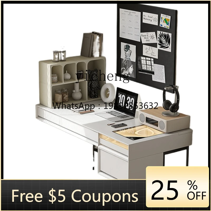 

ZK Minimalist Solid Wood Desk Modern Minimalist Small Apartment Computer Desk Home Study Office Table