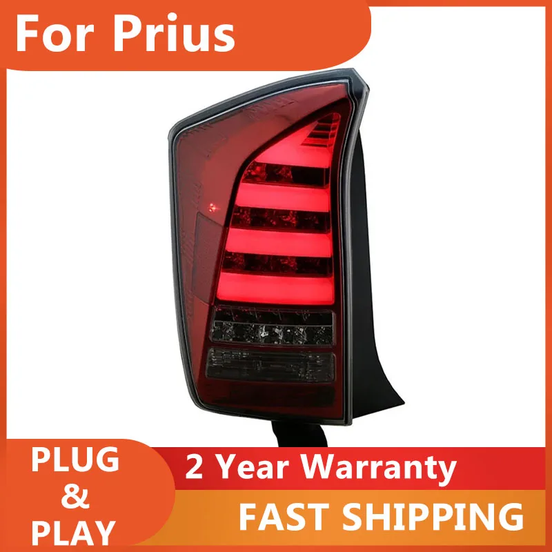 Car Styling for Toyota Prius Rear Lamp 2009-Up Prius Tailight DRL Fog Brake Turn Signal Reverse