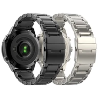 Correa de reloj de ajuste rápido Marq Aviator de titanio de 22 y 26mm para Garmin Fenix8 47mm 51mm 6Pro/5XPlus/Instinct2X
