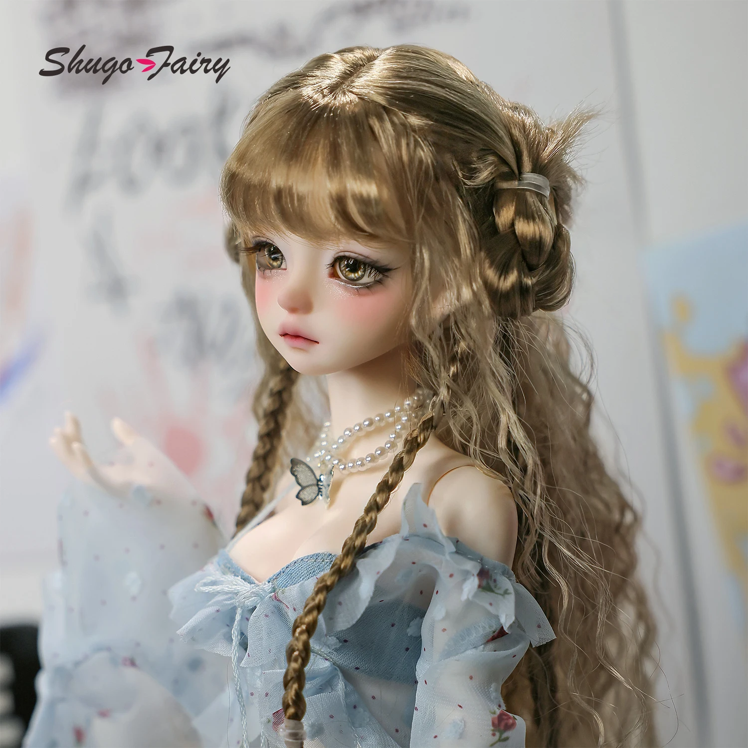 Shugafairy Kikyou D Bjd Doll 1/4 Fullset Street Girl Bariy Big Chest Summer Carnival Fashion Y2k Style Ball Jointed Dolls Toys - Image 2