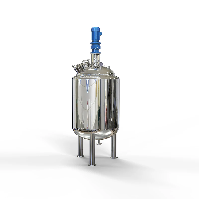 500L Food Grade Stainless Steel 304 Milk Juice Beverage Making Machine Mixing Tank With Agitator