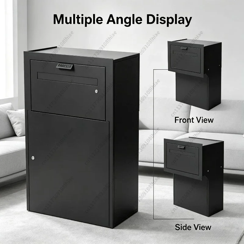 Anti Theft Self Pickup Cabinet Home Office MailBox For Doorstep Package Document ReceivingParcel Locker