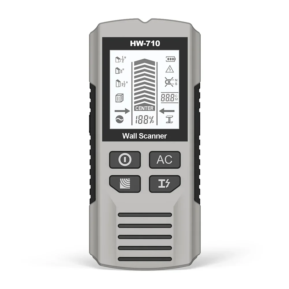 

Essential DIY Detection Tool Metal Detector Safety Metal Locator 174*76*41MM Handheld Metal Detector Easy-to-Read Results
