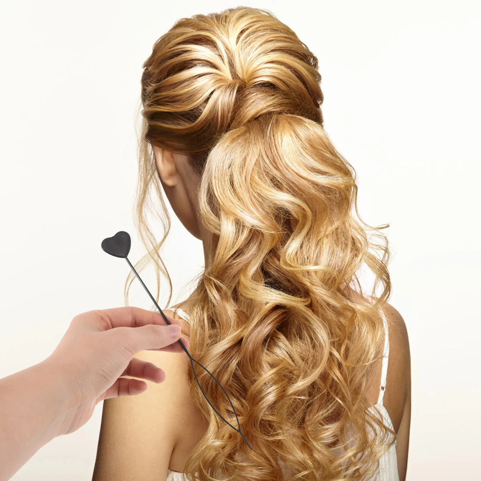 

18Pcs Braiding Hair Supplies Set with Bead Threader Tools Hair Holder for Braiding Extensions Creative Styling Kit for Women