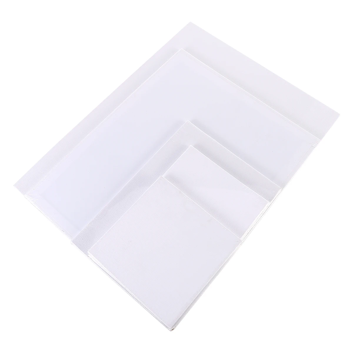 

10pcs Painting Board Cotton Canvases Blank Mini White Small Round Artist Oil Paint Board Art Panels High Quality Artist Boards