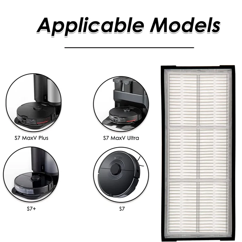 Populaire Hepa Filter Vervanging voor Xiaomi Roborock S8 Pro Ultra S8 S8 + S7 S7 + S7 MaxV Ultra stofzuiger Onderdelen