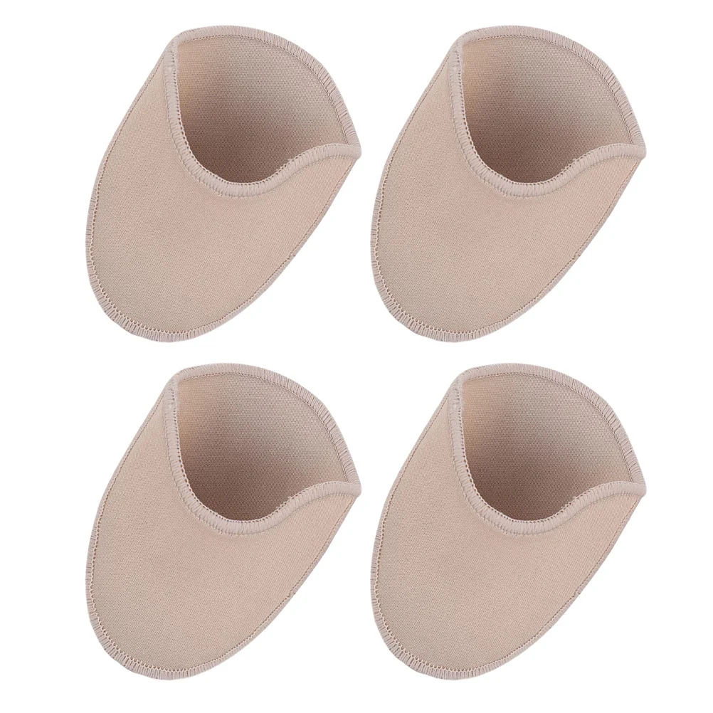 2Pairs Toe Cushion High Elasticity Comfortable Decompression Ballet Dance Toe Pads Insoles Half Pad Ballet Dance Pads