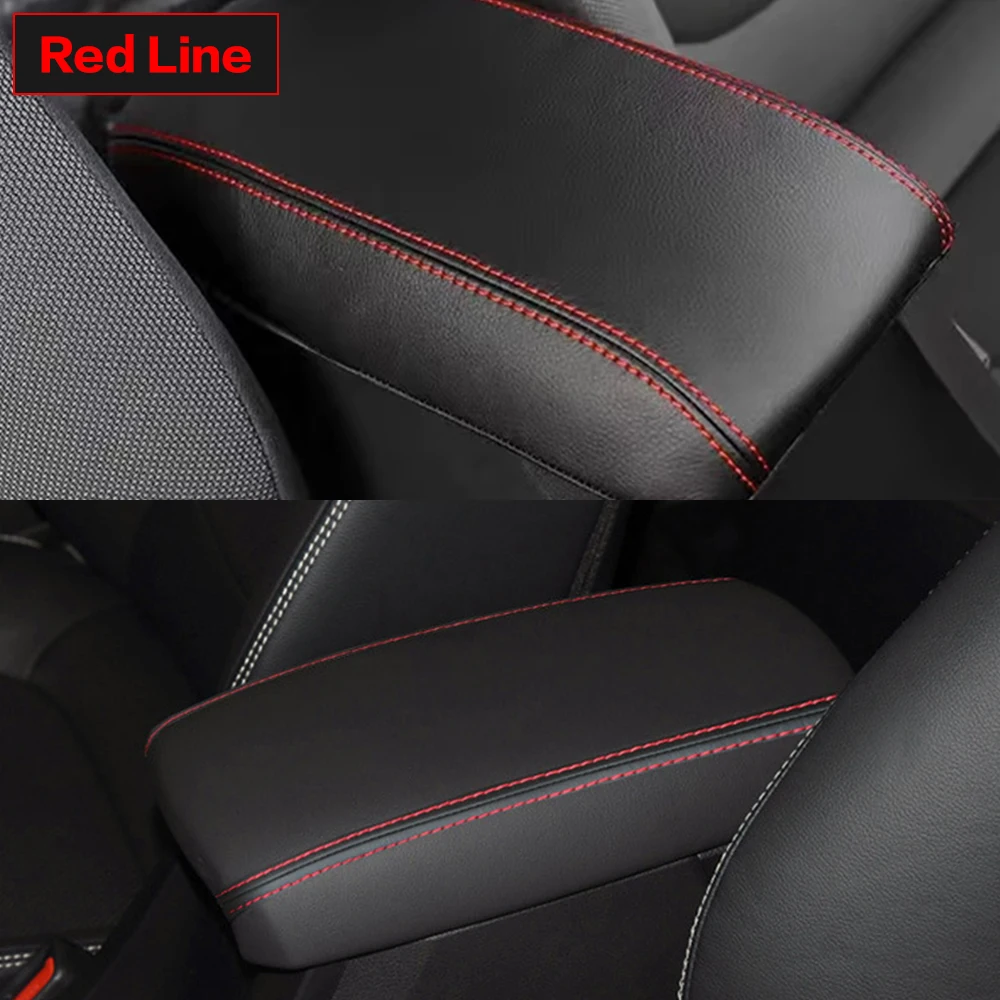 1X Car Armrests Box Cover Interior Decoration Accessories For Toyota Corolla E140 E150 E170 E210 2007 2008 2009 2010 - 2022 2023