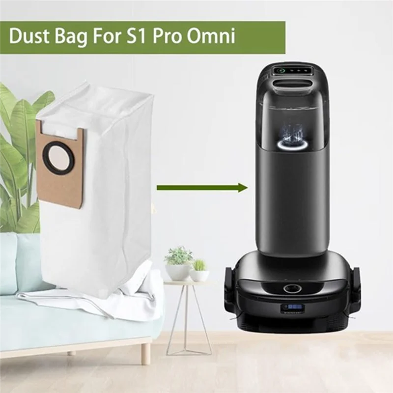 

Новейшие 12 шт. мешки для пыли для Eufy Omni S1/S1pro, аксессуары для подметальных машин, встроенные в длительный и работает хорошо