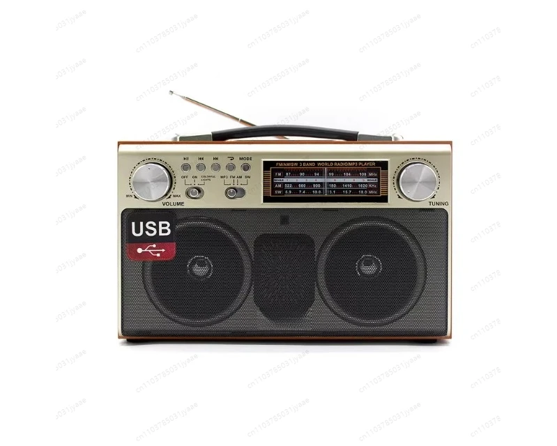 

MD-1702B High Volume Multi Band Bluetooth FM Radio Rechargeable Outdoor Portable Bluetooth Speakers Desktop Sound Cloumn TF/USB