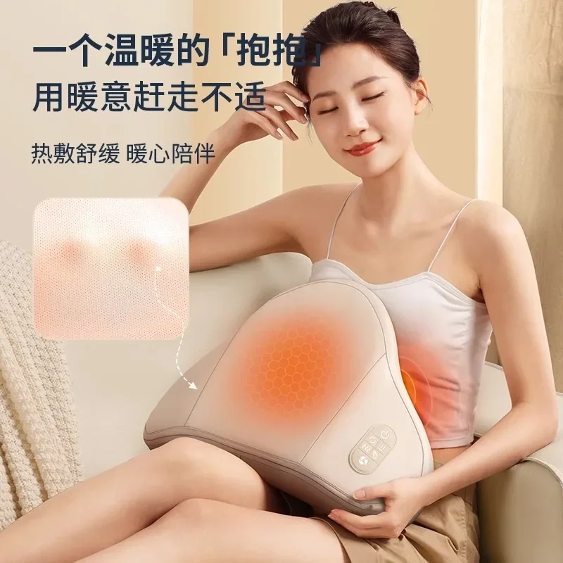 

Hot selling item Cervical Spine Massager Waist Back Shoulder Strength Kneader Automatic Household Pillow Cushion