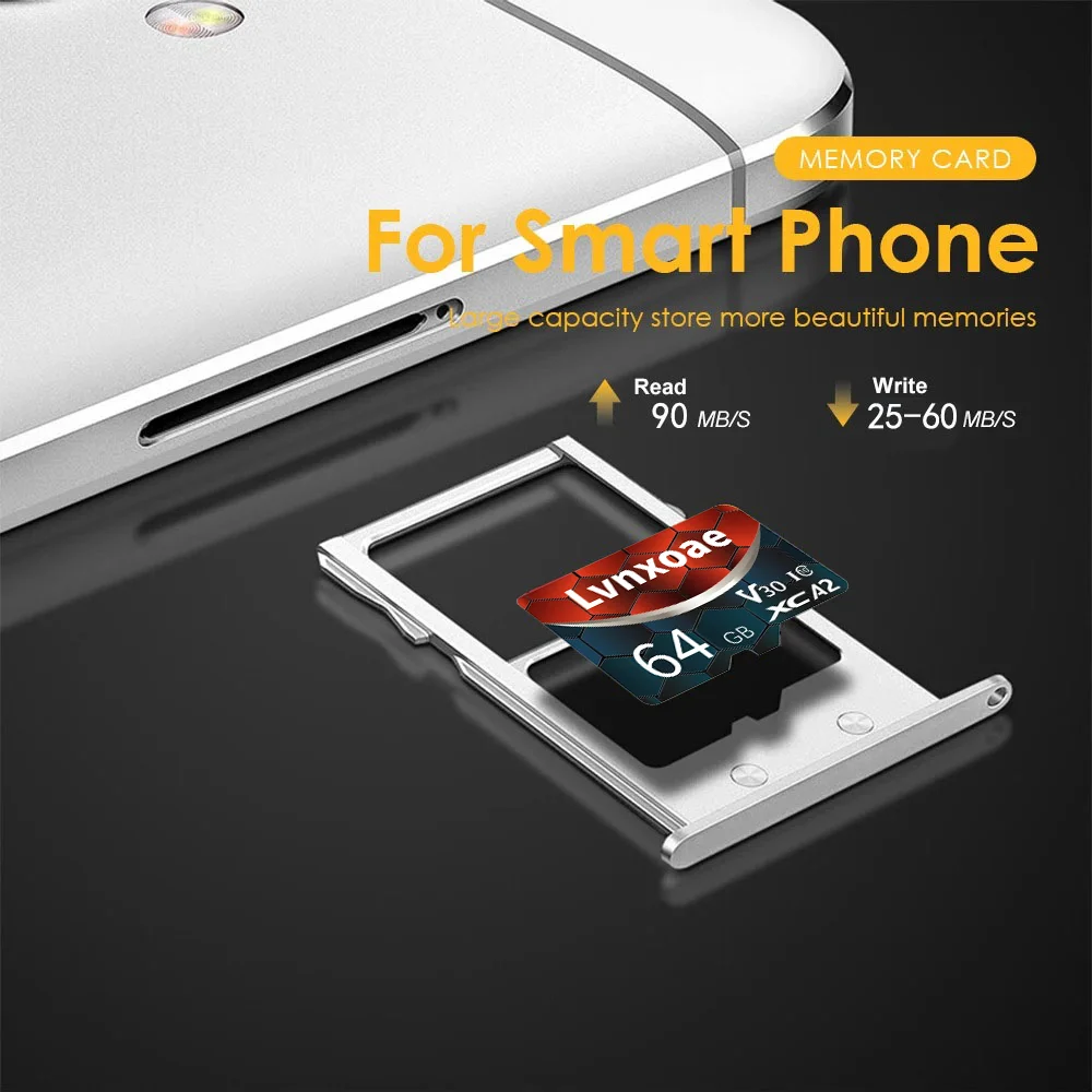 بطاقة الذاكرة 128 جيجابايت عالية السرعة بطاقة SD 64 جيجابايت 32 جيجابايت C10 U3 A2 بطاقة ذاكرة فلاش 16 جيجابايت 8 جيجابايت مايكرو Tarjeta SD للهاتف نينتندو سويتش #2