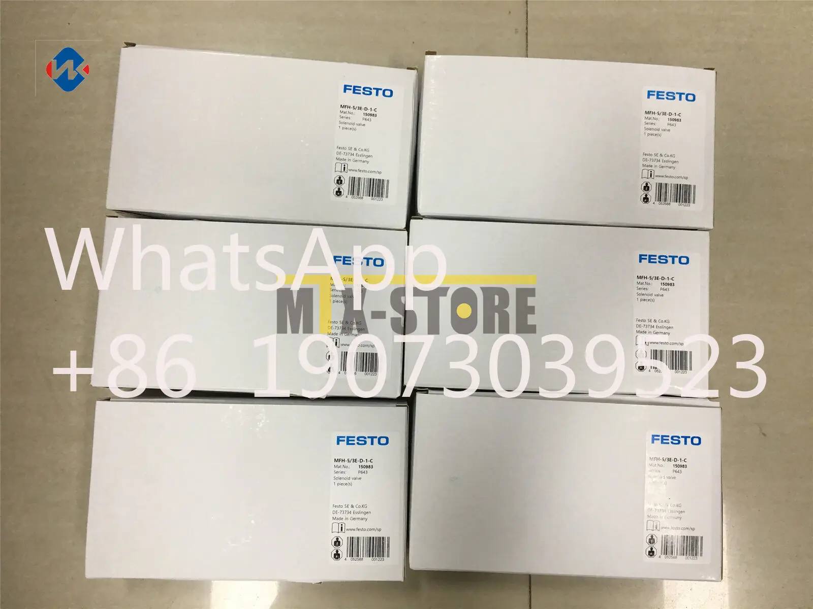 1PCS NEW BRAND FESTO Solenoid Valve MFH-5/3E-D-1-C 150983