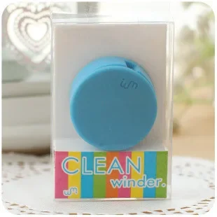A Ausuky Cute Earphone Wire Cord Cable Winder Organizer Holder for Tablet MP3 MP4 PC Electric Cable Winding Thread Tool -30