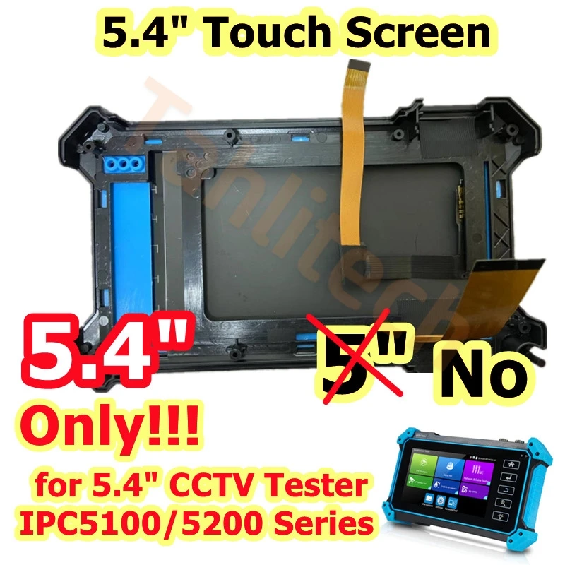 IPC5200 Tester Touch Screen IP Camera Tester IPC1800ADH Plus IPC9800 Plus CCTV Tester Touch Screen Repair 4K Tester LCD Screen