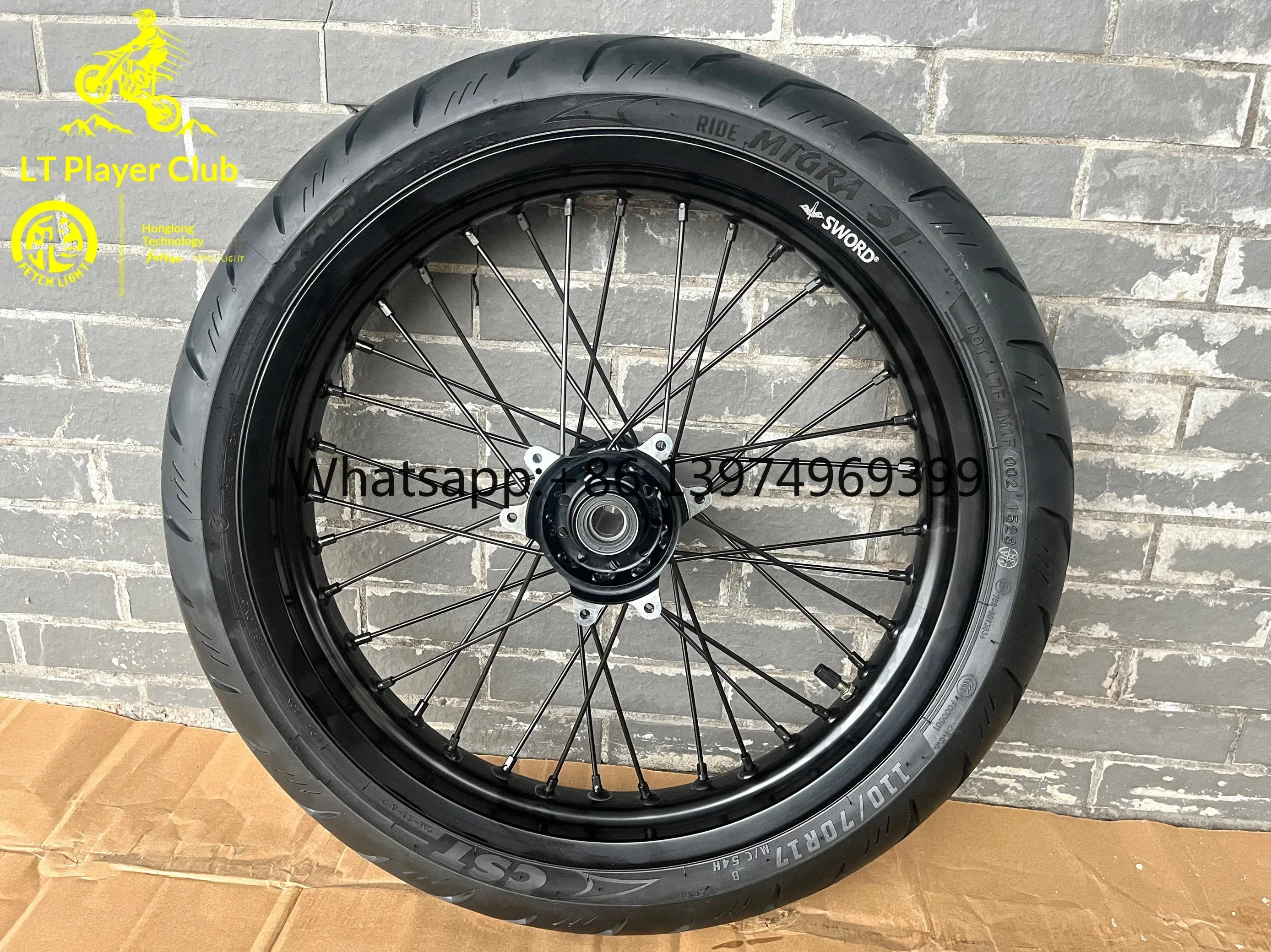 Jifeng Ultra Bee Motorcycle Road Sliding Tire Wheelset Kit