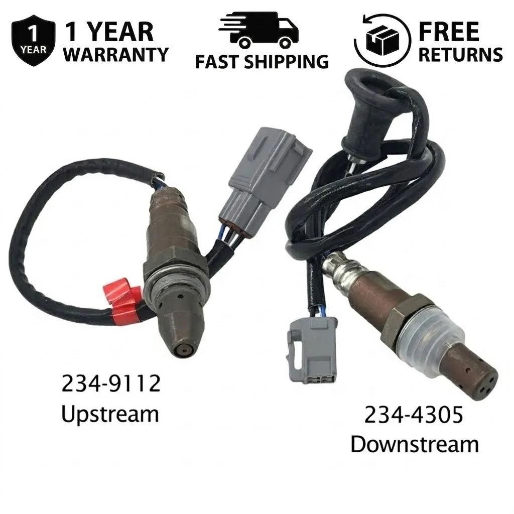 

2Pcs Upstream Downstream O2 Oxygen Sensor For Toyota Corolla 1.8L 2011-2013 Front Rear Air Fuel Ratio Lambda Kit