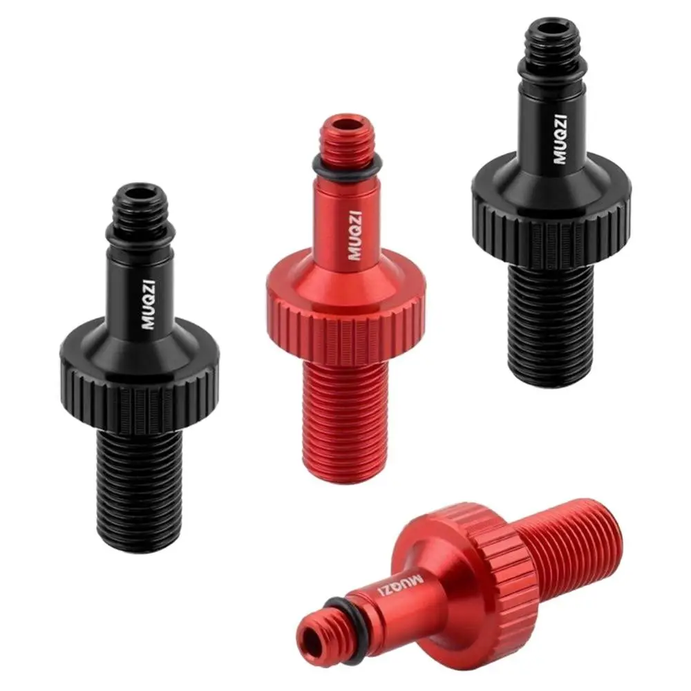 Aluminum Alloy Rear Shock Valve Adapter CNC with 7 Sealing Ring Aerated Conversion Nozzle Anodizing Ultra Light