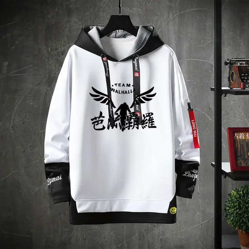 Tokyo Avengers Sweater Shirt Mikey Manjiro Sano Coat Rebirth Headless Angel Printed Clothes