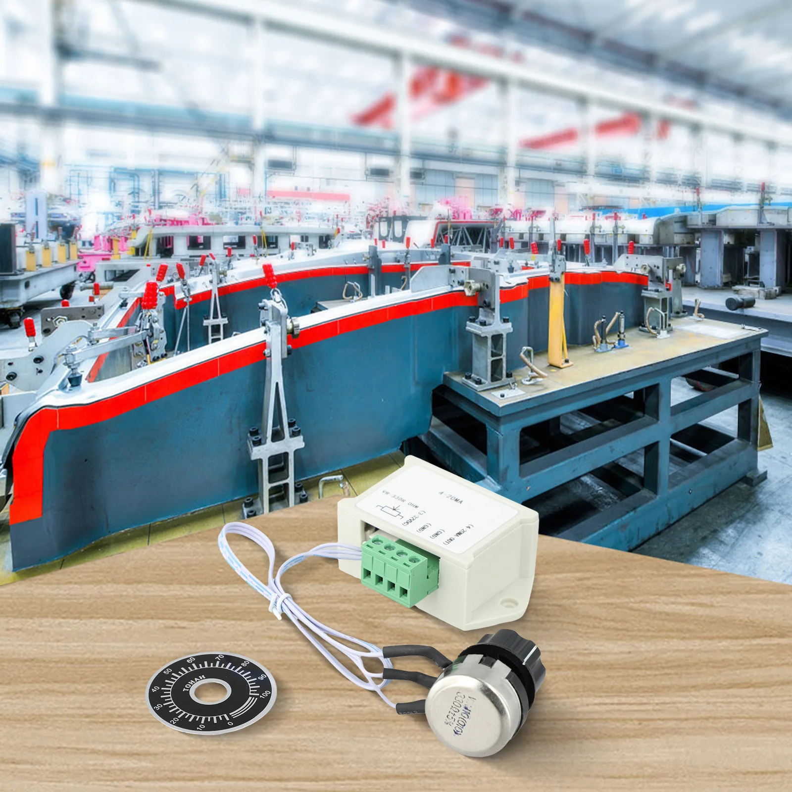 4-20mA Output Analog Current Module Compact Size 73*52*27mm For Industrial Use Adjustable Analog Current Generator