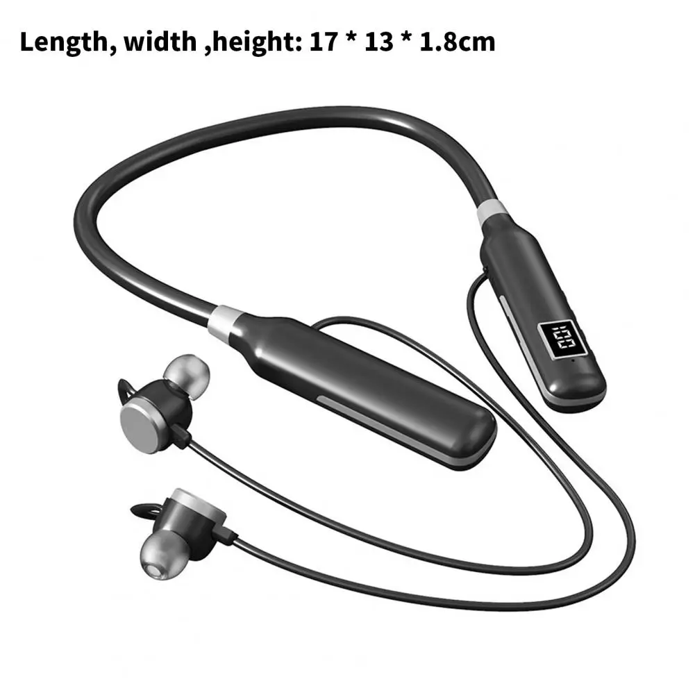 BT-7 Useful Earphone Long Standby Time 2000mAh IPX5 Waterproof Wireless Earbud Wireless Earbud Music Playing