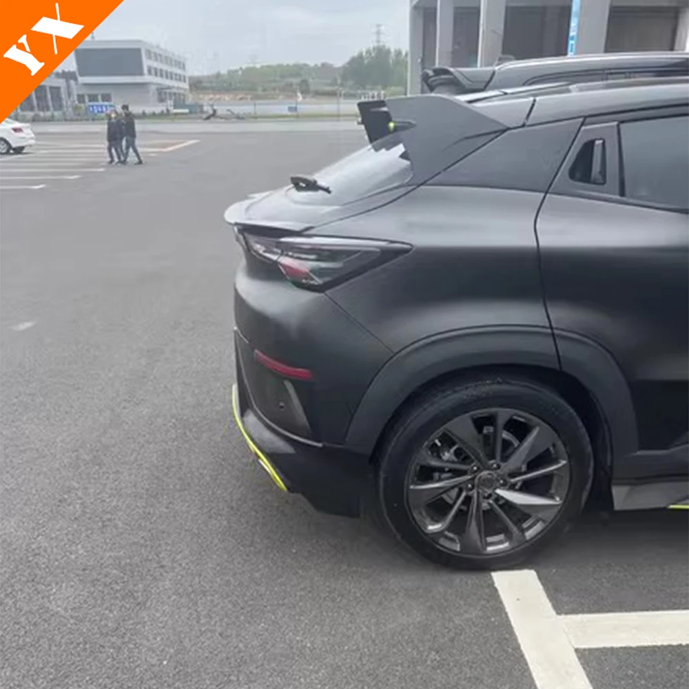 For Changan UNIT UNI-T 2020-2024 Accessories Carbon Car Sports Tail Wing Fixed Wind Reduces Air Resistance Roof Fixed Wing