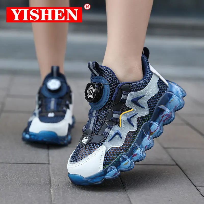 YISHEN Sneakers per bambini Fashion Trend ragazzi ragazze scarpe Casual scarpe sportive traspiranti per il tempo libero per bambini Zapatillas Chicos