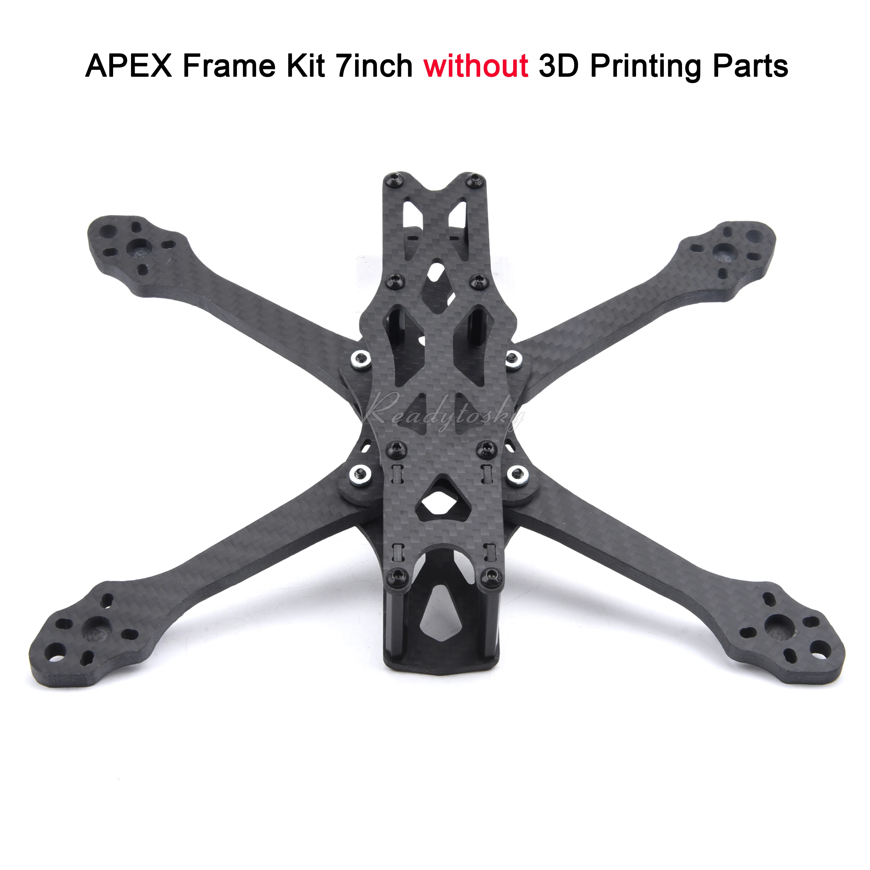 3/4/5/6/7/8/9 Zoll Kohlefaser-Quadrocopter-Rahmen für APEX 5 6 7 8 9 Zoll / APEX-HD / APEX DC O3 / APEX-DC HD FPV RC Racing Drone