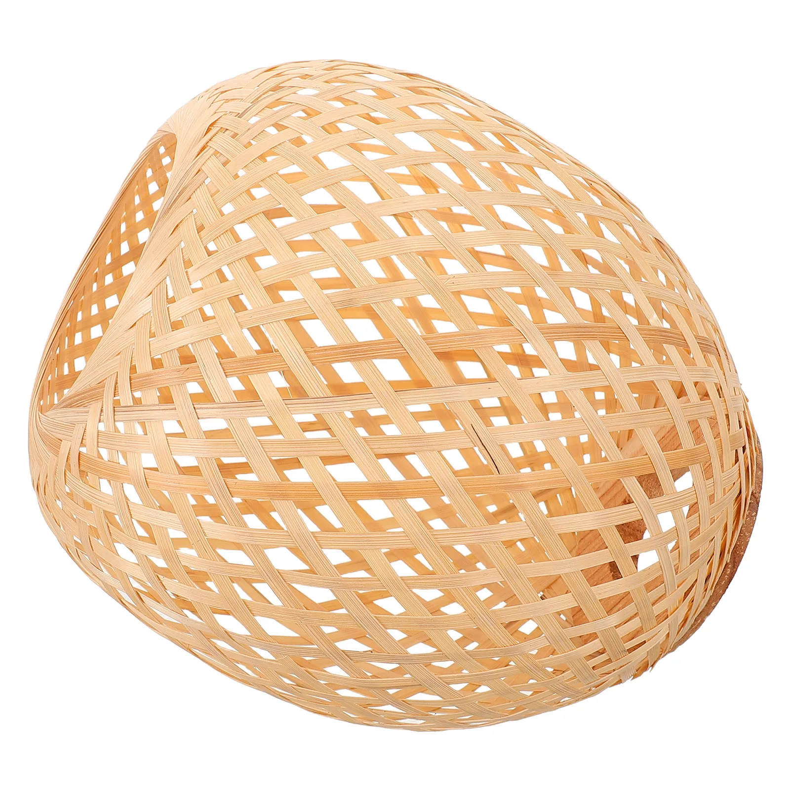 

Bamboo Woven Lampshade Handmade Vintage Style Light Cover For Bedroom Farmhouse Decor Pendant Hanging Light Shade