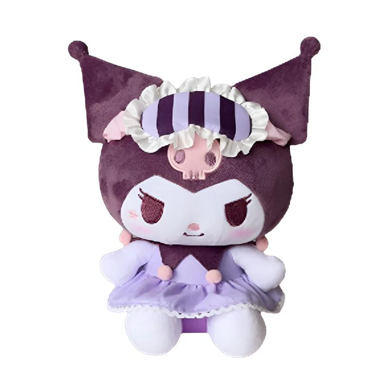 

Маски для сна, плюшевые куклы и брелоки с персонажами Sanrio: Куроми, Хангиодон, Май Мелоди, Синаморолл