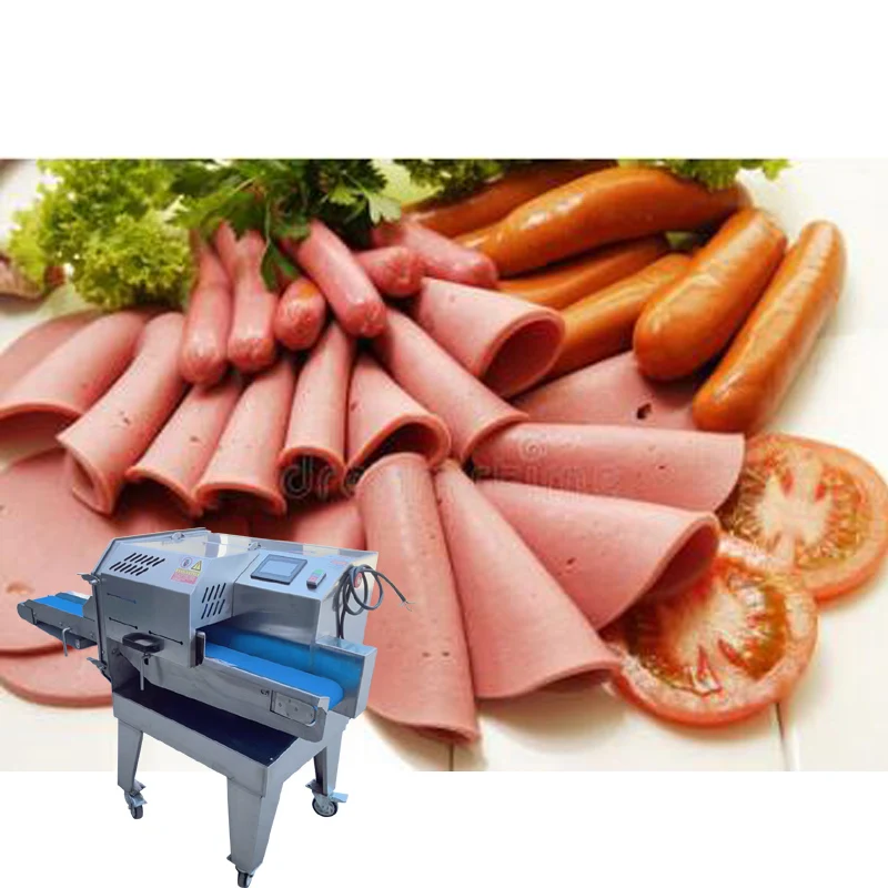 

110V 220V Cooked Meat Slicer Cooked Beef Cured Meat Cooked Lamb Pickled Pork Cooked Meat Cutting Machine