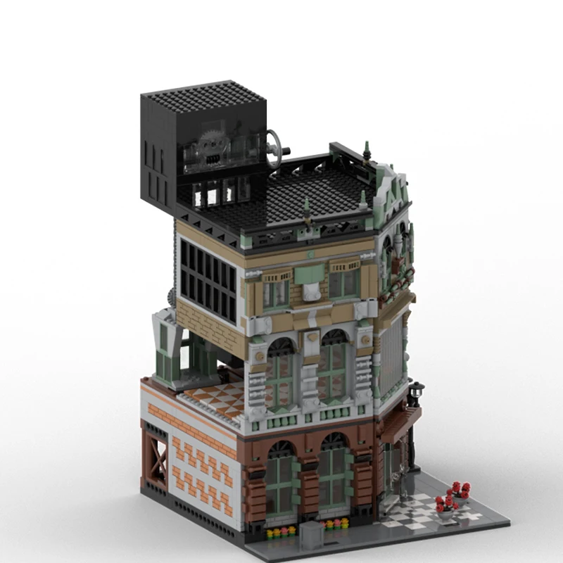 3227 pièces de construction modulaire avec élévateur MOC, blocs de construction modulaires personnalisables, briques populaires, jouet DIY simple, cadeau de festival