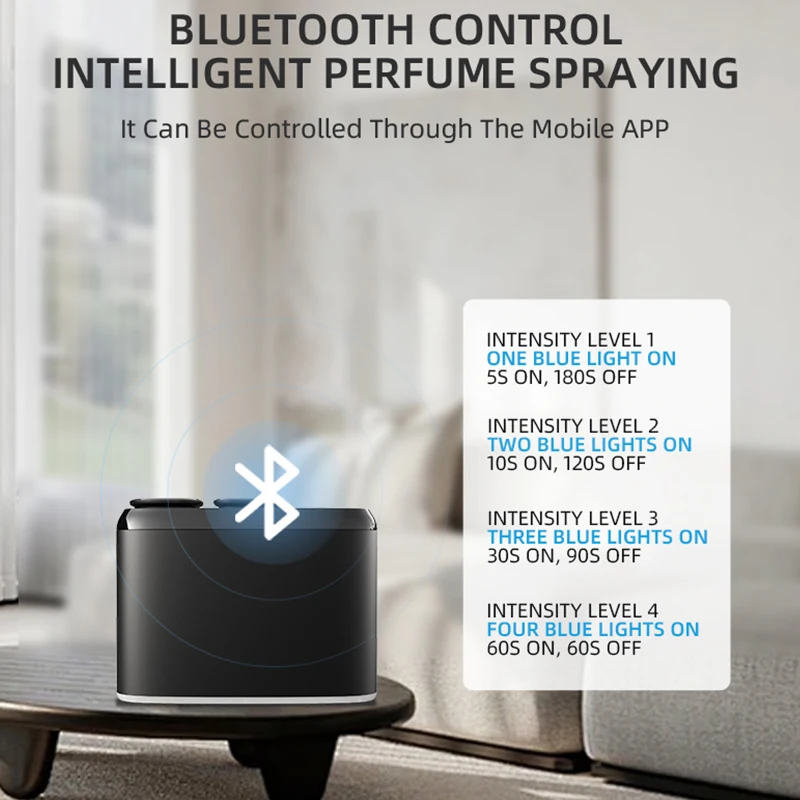 充電式アロマディフューザー Bluetooth 水なしエッセンシャルオイルディフューザーホーム芳香装置ダブルヘッドアロマディフューザー