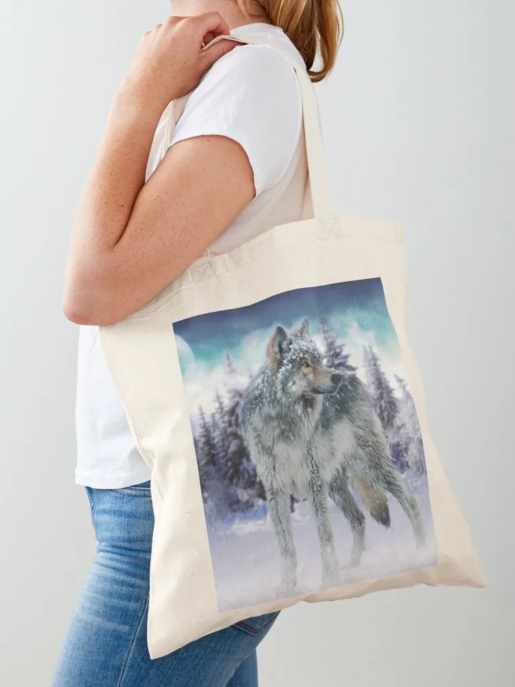 

Wolf Tote Bag bag for beach sacs de shopping great bag Canvas