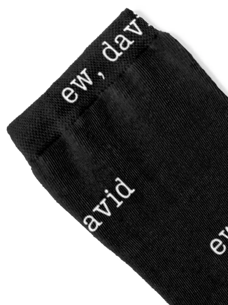 ew, david Pop Culture Design Socks Sports Hiking boots Socks Female Men's