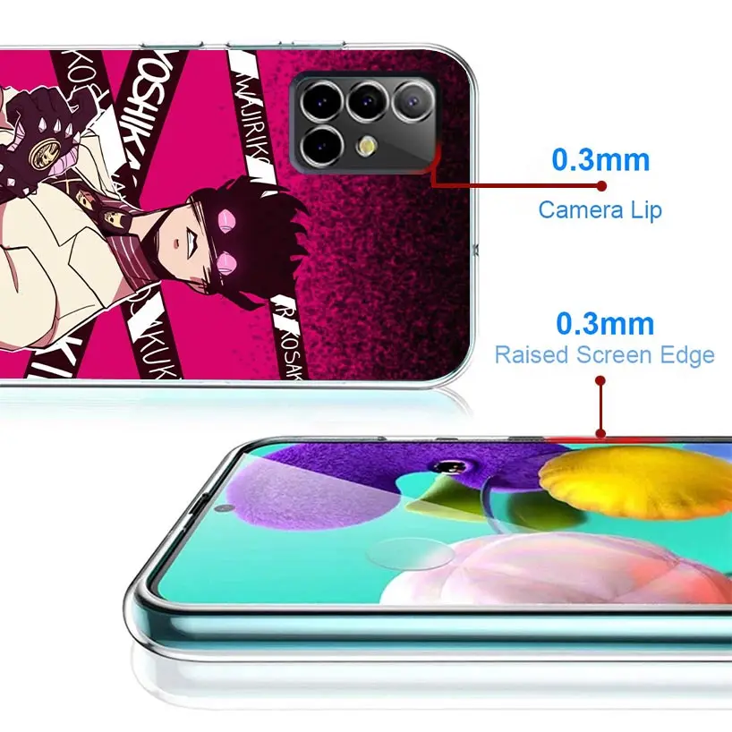 JoJo Adventure Killer Queen Case Phone Cover for Samsung Galaxy A15 A14 A13 A12 A55 A54 A53 A52 A35 A34 A33 A32 A25 A24 A23 A22