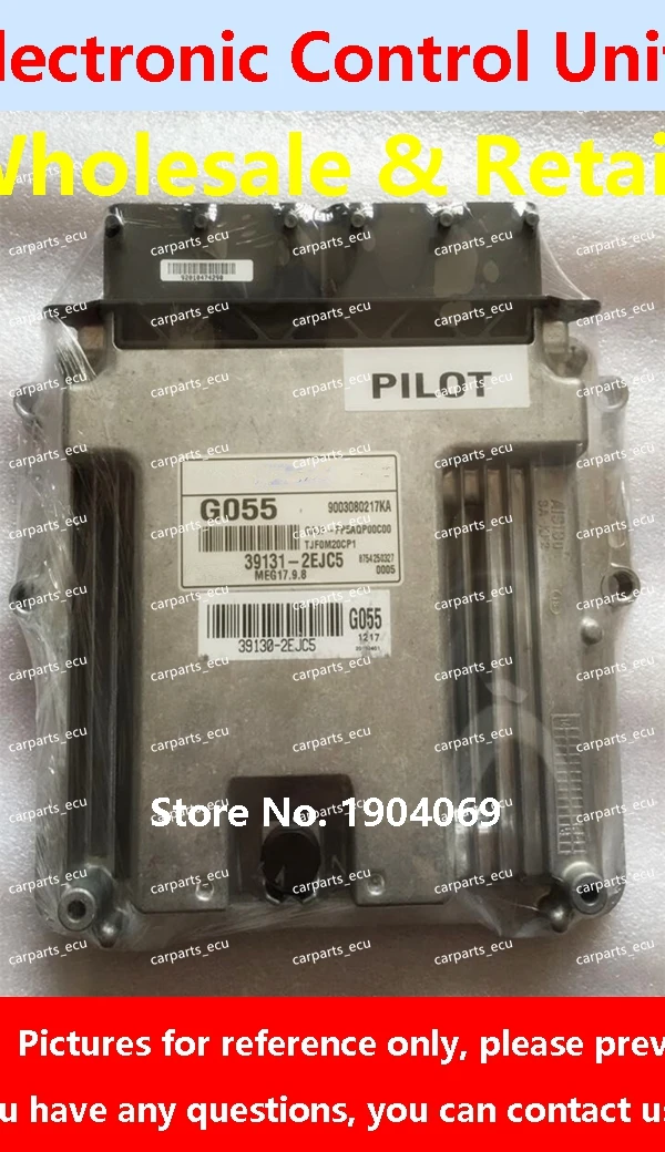 

39133-2B008 CE19 39133-2B025 GE41 ECU 39111-2EGE0 GE5 Модуль управления компьютером двигателя MEG17.9.8 Подходит для 39131-2EJC5