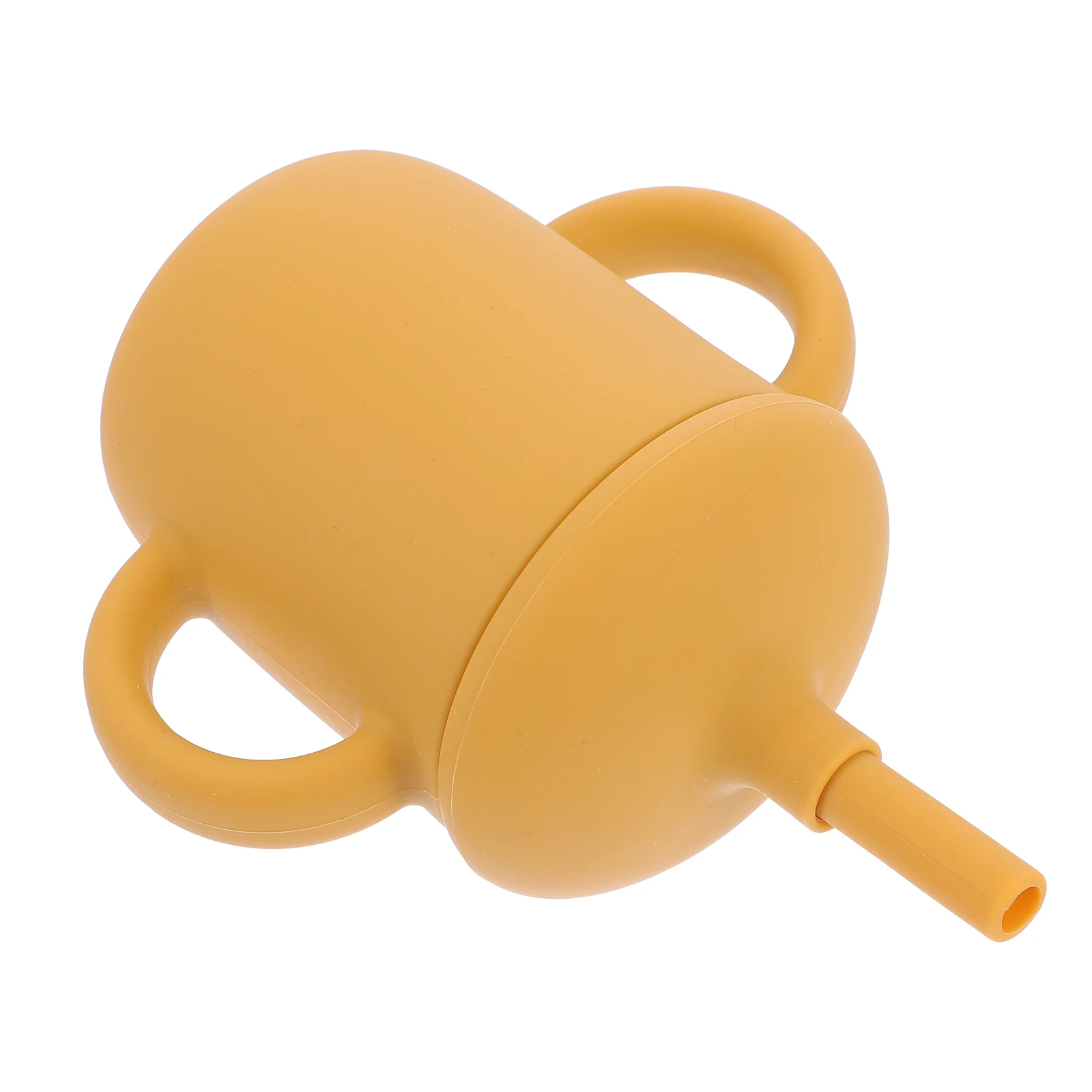 

Silicone Straw Cup Baby Water Bottle Leak Proof High Temp Resistance Kids Training Cup Durable Safe Drinking Toddler