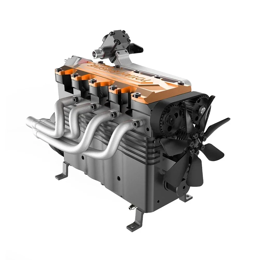 2025TOYAN FS-L400BGC 14cc Inline 4 Cilindri 4 Tempi Raffreddato ad Acqua Montaggio Motore A Gas Modello RC Modello di Auto Nave Aereo Barche Par