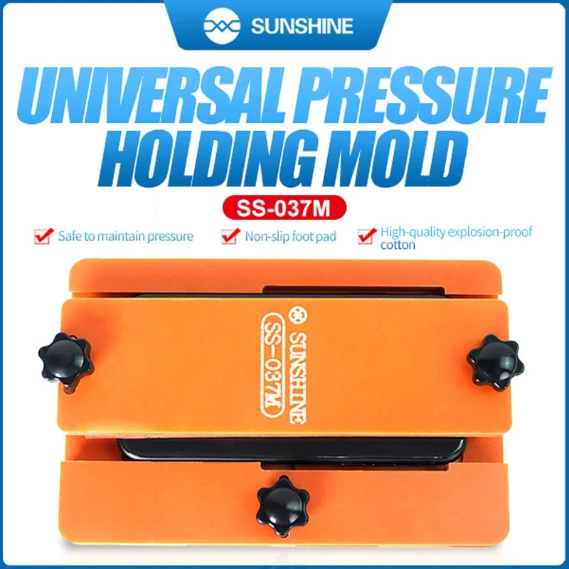 SUNSHINE SS-037M molde de sujeción de presión Universal molde de sujeción de laminación para pantalla de presión de teléfono móvil herramientas de reparación de moldes