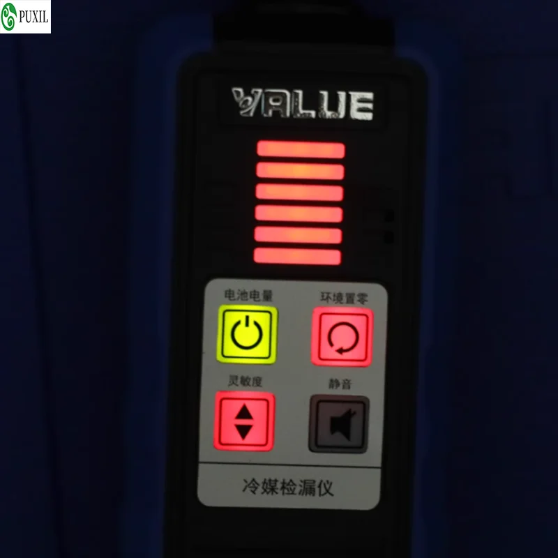 เครื่องตรวจจับเครื่องปรับอากาศ R32น้ำยาทำความเย็นเครื่องตรวจจับฮาโลเจนตู้เย็นเครื่องตรวจรอยรั่ว R22 R410