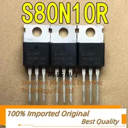 10개/몫 S80N10R TO-220 80A/100V MOSFET 수입 원본 최고의 품질정말 재고 원본